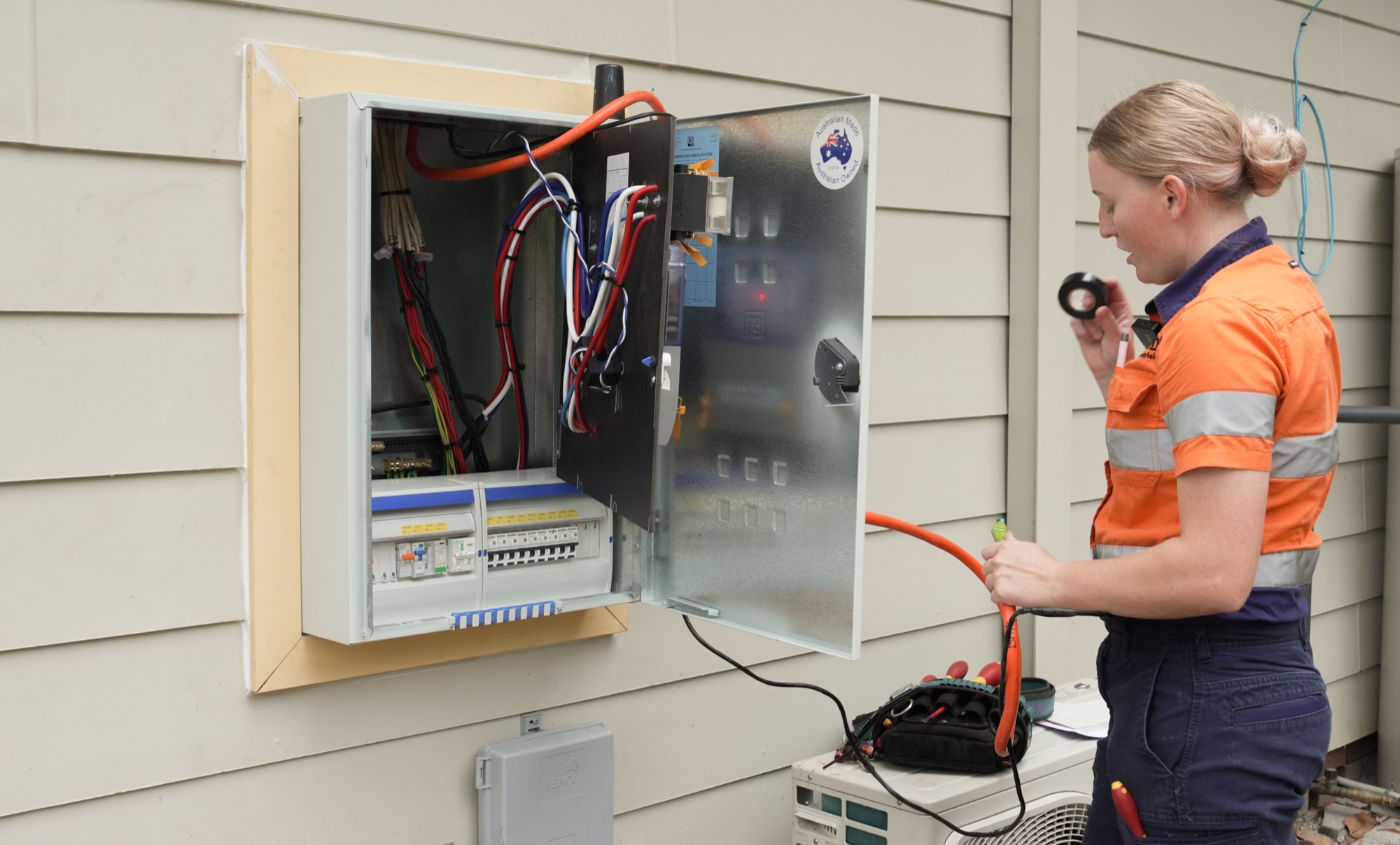 Underground electrical supply work by All Sight